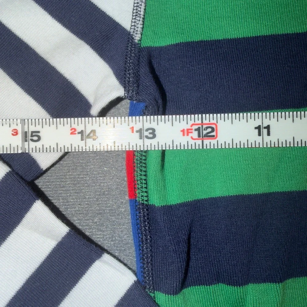 Hanna Andersson Kids Striped Organic Cotton Pajama Set Multi Color Size 12 150cm